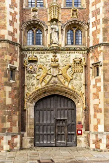 England, Cambridgeshire, Cambridge, St. Johns College, The Great Gate