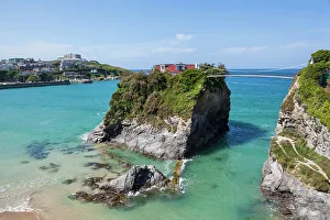 Images Dated 14th October 2013: England, Cornwall, Newquay, Towan Beach