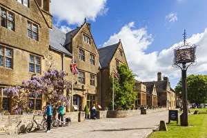 England, Cotswolds, Worcestershire, Broadway, Lygon Arms Hotel