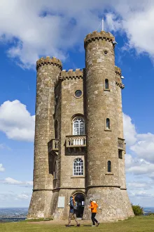 Worcestershire Prints: England, Cotswolds, Worcestershire, Broadway, Broadway Tower
