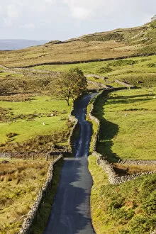 England, Cumbria, Lake District, Kirkstone Pass, The Struggle Road to