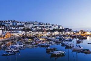 England, Devon, Brixham, Brixham Harbour