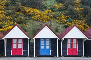 Images Dated 17th October 2013: England, Dorset, Bournemouth, Bournemouth Beach, Beach Huts