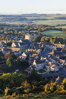 England, Dorset, Corfe Castle, Corfe Castle Village