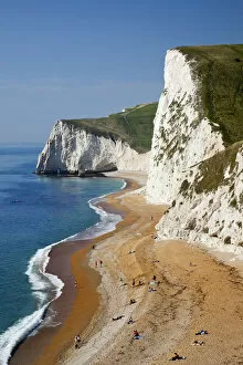 English Coast Collection: England, Dorset, Durdle Door, Durdle Door Beach