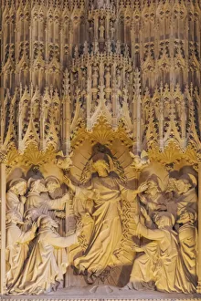 England, Dorset, Sherborne, Sherborne Abbey, The Chancel