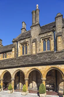 Sherborne Prints: England, Dorset, Sherborne, St. Johns Almshouse founded in 1437