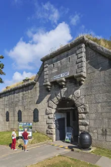 Couples Prints: England, Dorset, Weymouth, Entrance to Nothe Fort