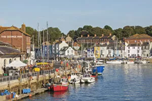 Images Dated 14th January 2022: England, Dorset, Weymouth, Weymouth Harbour