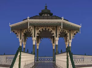 Images Dated 30th September 2020: England, East Sussex, Brighton, Brighton Seafront, The Ornate Victorian Bandstand