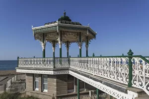 Images Dated 30th September 2020: England, East Sussex, Brighton, Brighton Seafront, The Ornate Victorian Bandstand