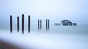 Pier Collection: England, East Sussex, Brighton, West Pier