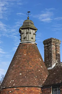 England, East Sussex, Burwash, Batemans House, The Home of the Famous British Writer Rudyard Kipling