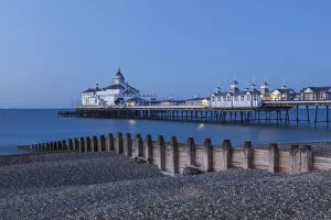 English Coast Collection: England, East Sussex, Eastbourne, Eastbourne Pier