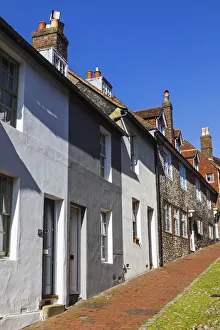 England, East Sussex, Lewes, Keere Street and Houses