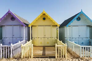 Images Dated 8th September 2015: England, Essex, Mersea Island, Beach Huts