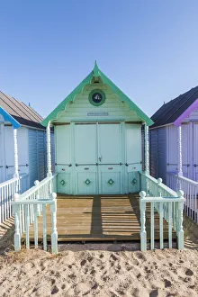 Images Dated 8th September 2015: England, Essex, Mersea Island, Beach Huts