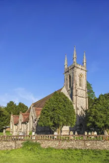 Chawton Prints: England, Hampshire, Alton, Chawton, Parish Church of St. Nicholas