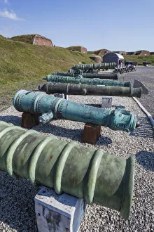Images Dated 17th October 2013: England, Hampshire, Farham, Fort Nelson, The Royal Armouries, Display of Historic