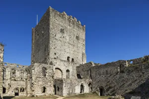England, Hampshire, Portchester, Portchester Castle