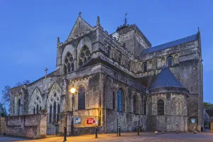 Hampshire Prints: England, Hampshire, Romsey, Romsey Abbey
