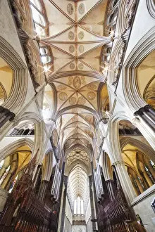 England, Hampshire, Salisbury, Salisbury Cathedral