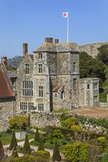 Newport Prints: England, Isle of Wight, Newport, Carisbrooke Castle, Home of the Lords Building