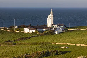 England, Isle of Wight, Niton, St. Catherines Lighthouse