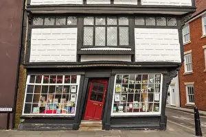 Shop Prints: England, Kent, Canterbury, The Famous Crooked House Bookshop