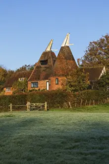 Converted Prints: England, Kent, Converted Oast Houses aka Oasts near Tunbridge Wells