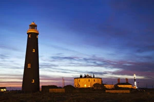 English Coast Collection: England, Kent, Dungeness, The Old Lighthouse