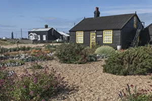 English Coast Collection: England, Kent, Dungeness, Prospect Cottage, The Former Home of Movie Director Derek