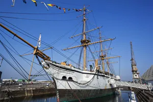 Images Dated 17th October 2013: England, Kent, Rochester, Chatham, Chatham Historic Dockyard, HMS Gannet