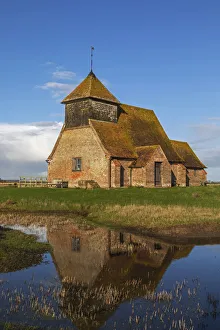 England, Kent, Romney Marsh, Fairfield, St. Thomas Becket Church