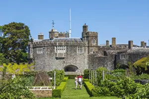 Images Dated 14th January 2022: England, Kent, Walmer, Walmer Castle, The Kitchen Garden
