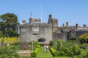 England, Kent, Walmer, Walmer Castle, The Kitchen Garden