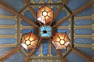 Images Dated 8th November 2011: England, London, The City, Leadenhall Market, Ceiling Detail