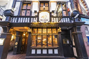 Pubs Prints: England, London, The City of London, The George Pub