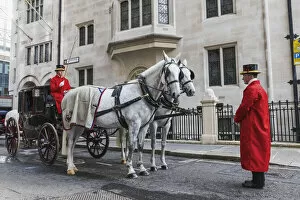 Images Dated 31st December 2019: England, London, City of London, The Guildhall, Lord Mayors Show