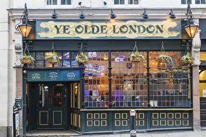 England, London, The City of London, The Ye Olde London Pub