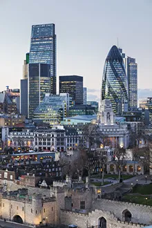 Images Dated 21st April 2016: England, London, City Skyline View from Tower Bridge