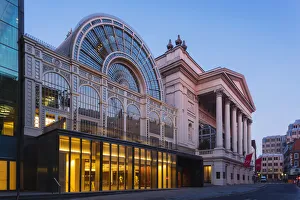 England, London, Covent Garden, The Royal Opera House at Night