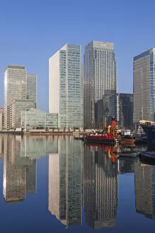 Images Dated 6th August 2014: England, London, Docklands, Canary Wharf