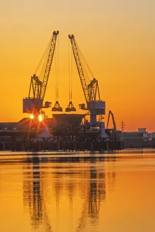 Industry Gallery: England, London, Docklands, North Woolwich, Royal Docks