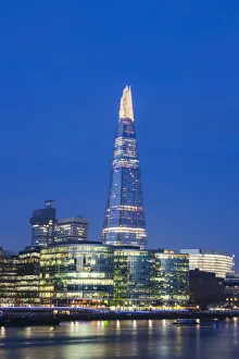 England, London, The Shard and Southwark Skyline