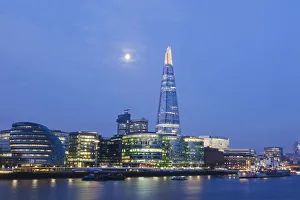 England, London, The Shard and Southwark Skyline