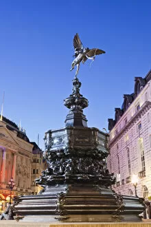 Images Dated 27th July 2012: England, London, Soho, Piccadilly Circus, Eros Statue