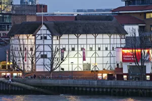 England, London, Southwark, Shakespeares Globe Theatre