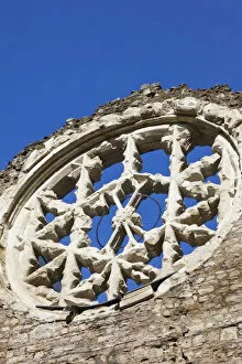 Images Dated 27th July 2012: England, London, Southwark, Winchester Palace, The Medieval Rose Window