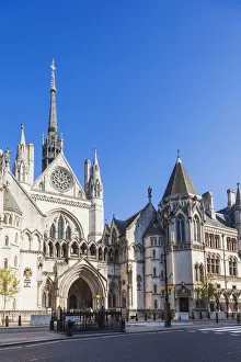 Images Dated 2nd June 2017: England, London, Temple, The Royal Courts of Justice